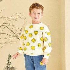 andiapple 男童美好日子加厚刷毛T恤