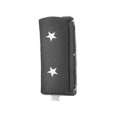 MAYLILY 竹纖推車安全帶保護套，雙面設計：竹纖維/魔粒布料，適用於各種推車, 閃耀星芒, 1個