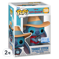 펀코 팝 릴로&스티치 여행가 스티치 피규어 87139, 2개