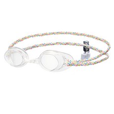 Phoenix 競速 Tomcat 無墊圈 無鏡面 織物泳鏡 PR-201 FB, 透明