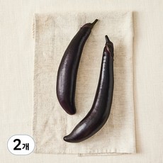 유기농 가지, 2개, 2개입