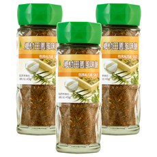 飛馬 鄉村田園風味鹽, 45g, 3瓶