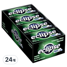 이클립스 인텐스민트 캔디, 35g, 24개