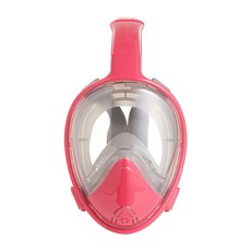 더나이스 프리미엄 폴더블 스노클링 마스크, 루비레드