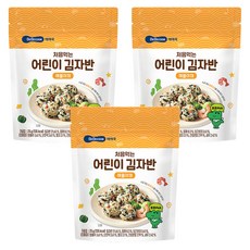 베베쿡 처음먹는 어린이 김자반, 해물야채맛, 25g, 3개