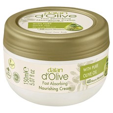 dalan 達欖 頂級橄欖油特潤深層滋養修護霜, 快速吸收, 滋養乾燥肌膚, 48小時保濕, 150ml, 1個