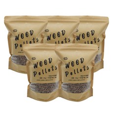 우주캠핑 우드펠렛, 1kg, 5개