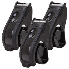 텐도 프리미엄 테이프커터기 P-1200, 블랙, 3개