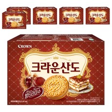 Crown Sando 栗子提拉米蘇夾心餅乾, 6盒, 323g
