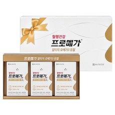 Chong Kun Dang 鍾根堂 Pro Mega rTG Omega-3維他命E膠囊禮盒組, 180顆, 1個