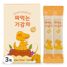 可吸式桔梗梨茶凍條, 綜合口味(木瓜/梨/桔梗), 3個, 225g