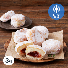 복음자리 베리머치 딸기 미니도넛 (냉동), 32g, 8개입, 3개