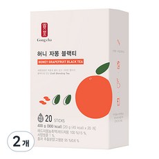 공차 허니자몽블랙티, 20g, 20개입, 2개