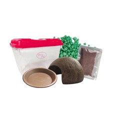 Rora Pet 寄居蟹養殖場5件套, 長青（地材），隨機發貨（集電蓋）