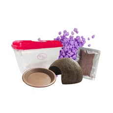 Rora Pet 寄居蟹養殖場5件套, 紫丁香紫（地材），隨機發貨（收集容器蓋）