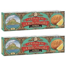 La Mere Poulard 檸檬風味奶油酥餅, 125g, 2盒