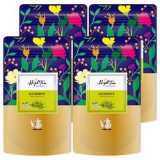 High Tea 伂橙南非綠國寶茶 無咖啡因、低單寧酸 適合全家大小的健康茶飲, 12包, 3g, 4袋