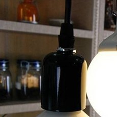 Thank You 2燈吊燈 95mm, 黑色