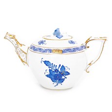 Aponi 藍色茶壺玫瑰旋鈕, 380ml, 1個