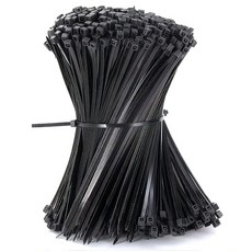 OOn 強力束線帶 200*2.5mm, 黑色, 500件