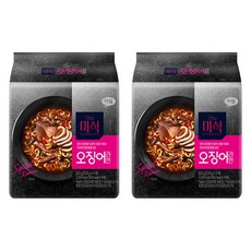 더미식 오징어라면 130g, 8개