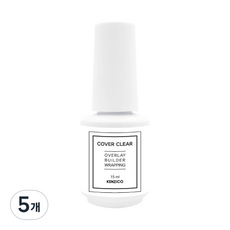 kenzico Cover Builder 透明凝膠, 單色, 15ml, 5個
