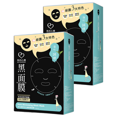 MY SCHEMING 我的心機 淨化調理毛孔細緻黑面膜 25ml, 8入, 2組