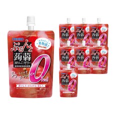 ORIHIRO 零卡蒟蒻果凍 蘋果口味, 8個, 130g