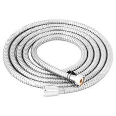 Mirinae 黃銅不鏽鋼蓮蓬頭軟管 3m, 銀色