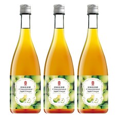 e.Ben 一本 濃縮蘋果醋 玻璃瓶精裝盒 500ml, 3瓶