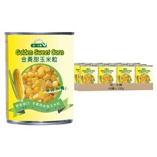 統一生機 金黃甜玉米粒, 48罐, 190g