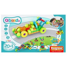 Engino 安捷積木 QBOIDZ系列 QB設置多模式 20合1, 1盒