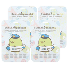 KEEP BARRIER 角落小夥伴 企鵝款 3D隱形防疫卡 有效持續1個月 實驗證明對抗細菌、病毒、過敏原及異味, 10g, 4個