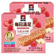 QUAKER 桂格 每日滿足穀物棒, 69g, 2盒