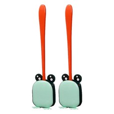 FUTUROLAB 青蛙馬桶刷, 綠色, 2個