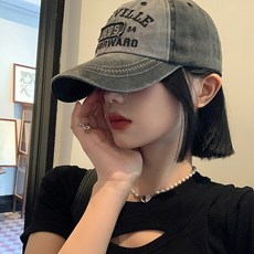 girlpins 復古紋理配色棒球帽 1451