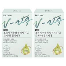 Dr.Lean 超臨界植物性rTG Omega-3多效護理 33.78g, 2個, 30錠