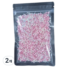 E-home baking 閃亮糖珠 迷你粉紅混色圓珠, 100g, 2個