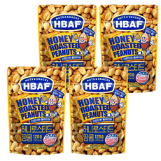 HBAF 蜂蜜奶油味花生, 120g, 美國製, 4包