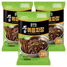 풀무원 직화 볶음 짜장 2인분 512.8g, 3개