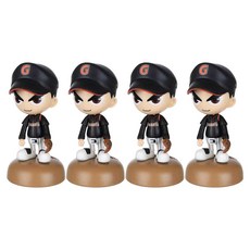 마구마구 KBO 구단 캐릭터 피규어 롯데자이언트, 4개