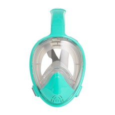 더나이스 프리미엄 폴더블 스노클링 마스크, 에메랄드그린