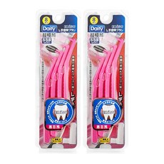 EBiSU 惠百施 L型牙間刷 1號 SSS, 8支, 2組