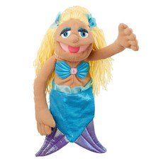 Melissa&Doug 瑪莉莎 手偶 美人魚, 1個, 3個