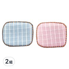 JUSTLIFE 良田客廚 輕菜洗 薄形菜瓜布 顏色隨機, 2個, 2組