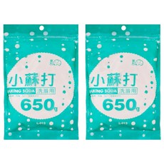 夏和小蘇打粉，消除頑強污垢 清潔除臭防護, 650g, 2包