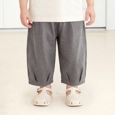 몰리멜리 동글 볼륨 고쟁이 슬럽 팬츠