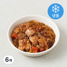 그리팅 꼬꼬찜닭 (냉동), 200g, 6개