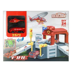 道路場景系列 消防救護模型 48, 1盒