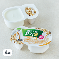 풀무원 요거톡 레몬비스킷 & 머랭, 4개